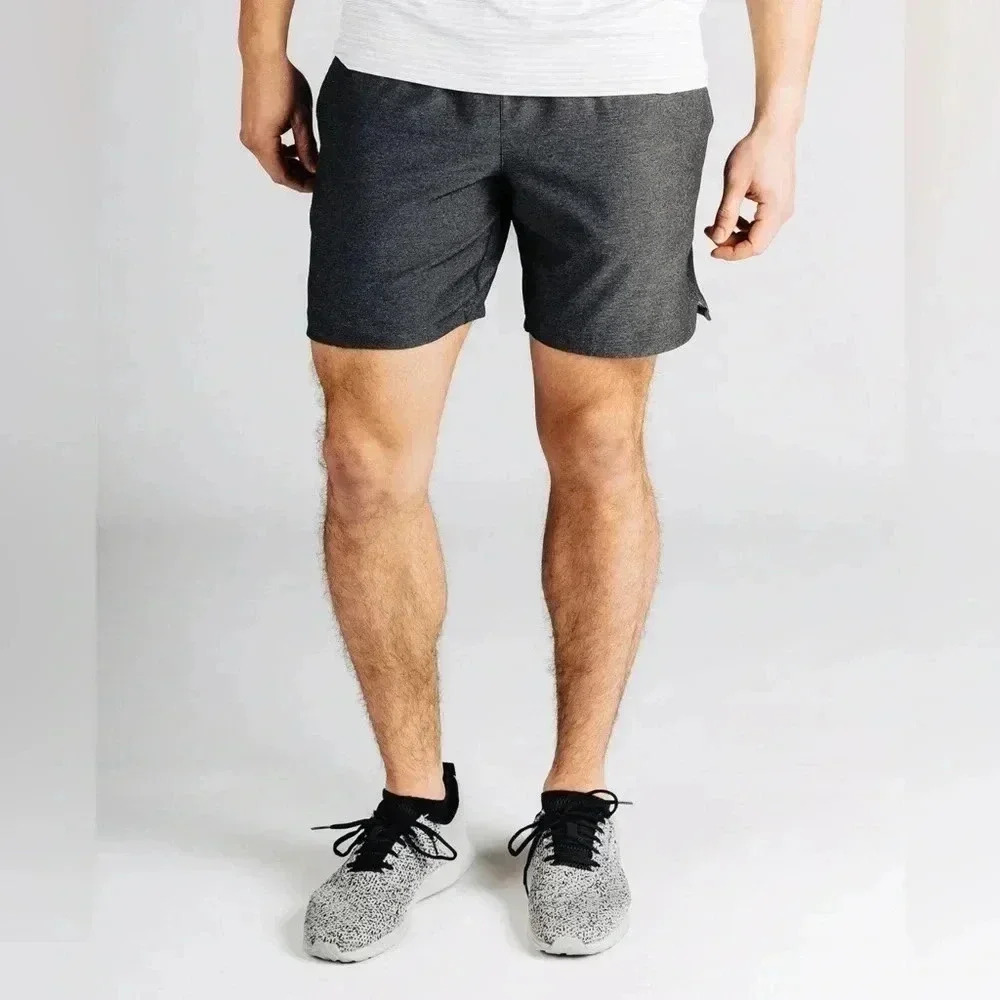 RHONE Grey 8" Guru Shorts XXL